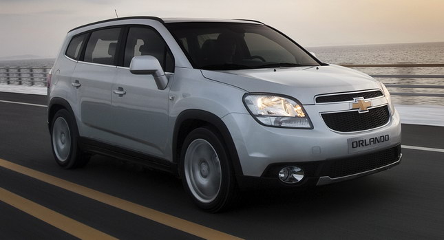  2012 Chevrolet Orlando to go on Sale in Canada this October, Priced from $19,995