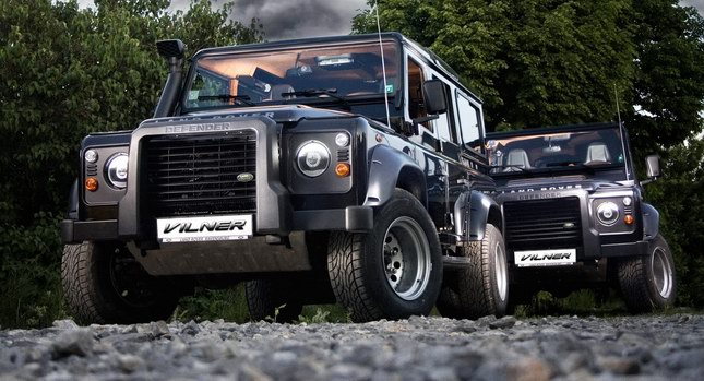 Vilner Poshes Up Classic Land Rover Defenders for "Russian Oligarch"