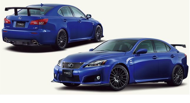  TRD Introduces Lexus IS F Circuit Club Sports Package Inspired by Last Year's Concept