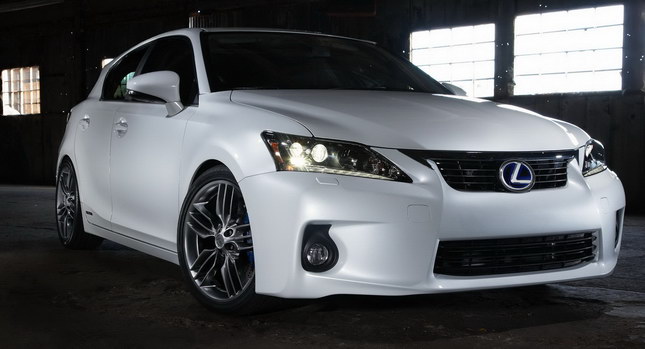  Lexus Adds Optional F-Sport Package to 2012 CT 200h