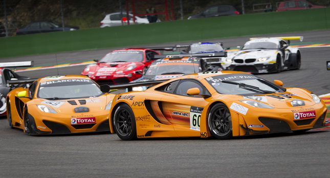  McLaren MP4-12C GT3 Completes its First 24-Hour Endurance Test