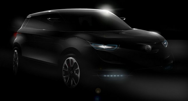  New SsangYong Concept XIV-1 Small CUV to Break Cover in Frankfurt