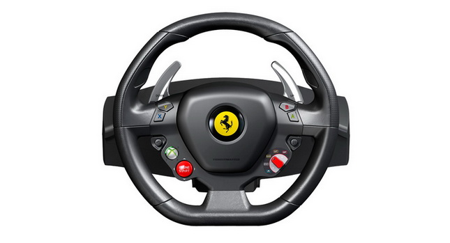  Ferrari 458 Italia Xbox 360 Steering Wheel Brings Some Maranello Magic to your Playroom