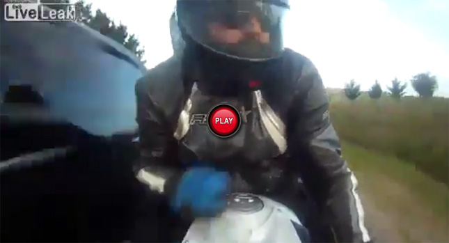  Video: A Very, Very Close Call for Biker