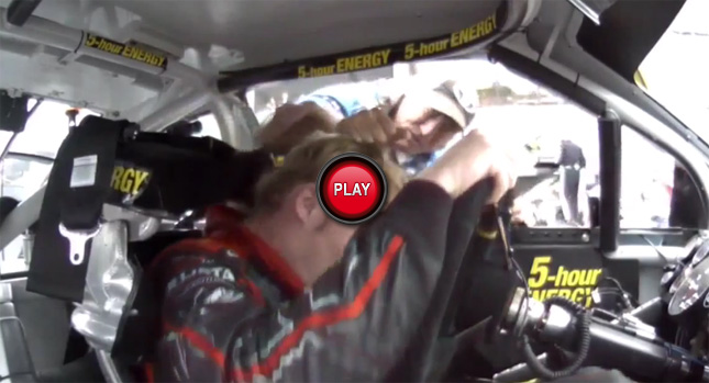  Oh NASCAR…Driver Steve Wallace gets his Hair Pulled from a Crew Chief