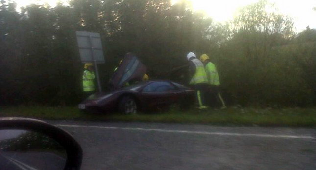  Oops…He Did it Again: “Mr. Bean” Crashes His McLaren F1