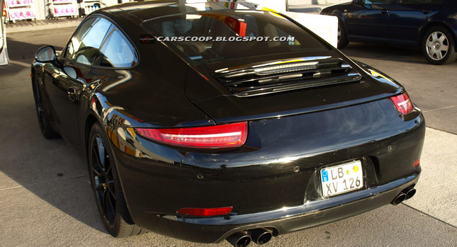 U Spy Unmarked 2012 Porsche 911 Carrera S Coupe Carscoops