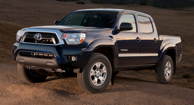  2012 Toyota Tacoma Facelift Uncovered [Photos + Video]