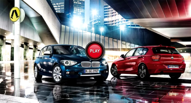  New BMW 1-Series Origins Promo Series Screens Classic Films