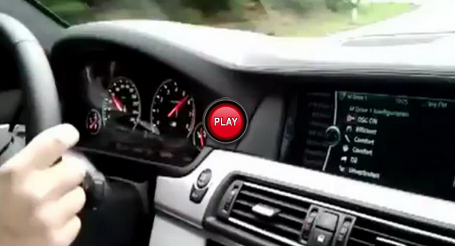  Video: New BMW M5 Hits 300 km/h on the Autobahn