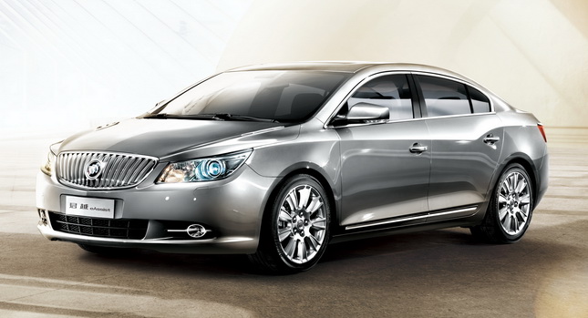  Buick Launces eAssist Version of LaCrosse in China