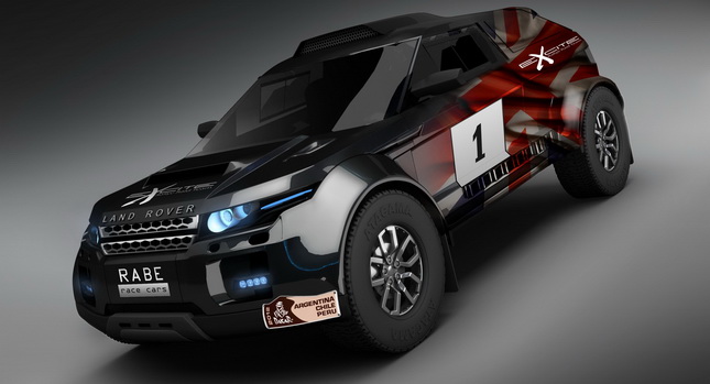  British Team to Race Range Rover Evoque with BMW Straight-Six at the 2012 Dakar Rally