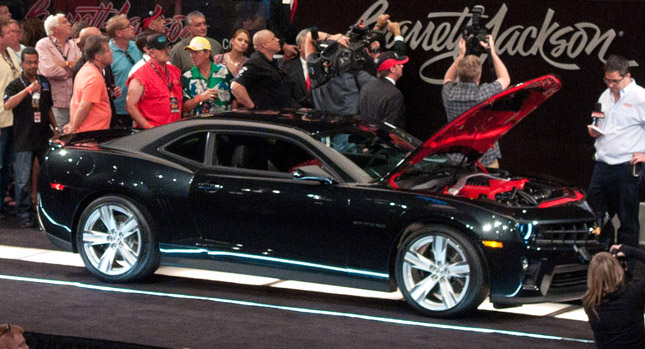  First 2012 Camaro ZL1 Goes Under the Hammer for $250,000