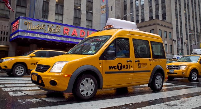  First Ford Transit Connect Taxis Enter Service in NYC