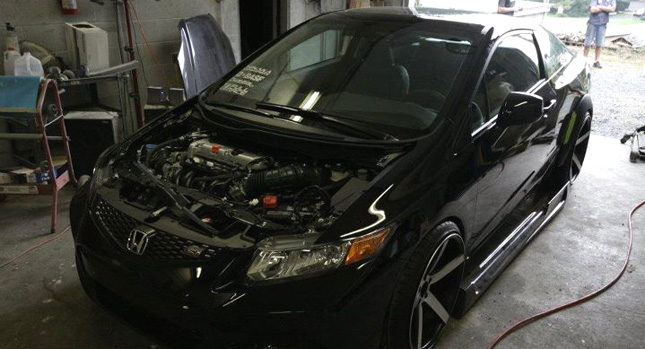  SEMA Preview: Fox Marketing Working on Monster 2012 Honda Civic Coupe with More than 500HP