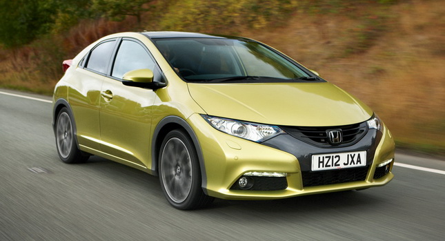  New 2012 Honda Civic Hatchback Priced from £16,495 in the UK