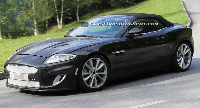  SPIED: Jaguar Begins Work on C-X16 Coupe with Test Mules