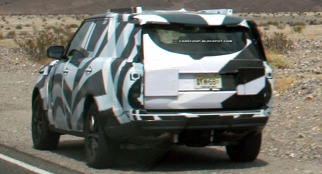  U Spy: Land Rover Prototypes Snapped Running Around Death Valley