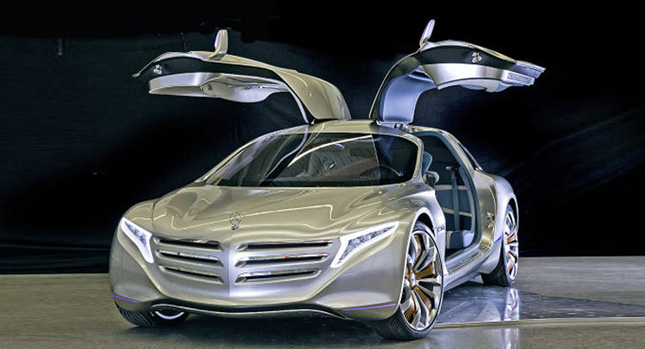  IAA 2011: Mercedes-Benz F 125 Gullwing Door Coupe Concept Leaked