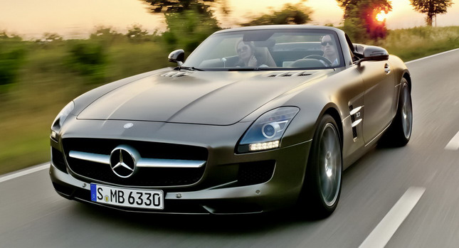  Mercedes-Benz Drops Huge Gallery of Photos of the SLS AMG Roadster