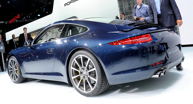  New 911 Takes Center Stage at Porsche's Frankfurt Motor Show Stand