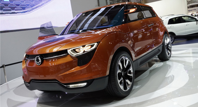  IAA 2011: SsangYong XIV-1 Concept Foretells New Baby CUV