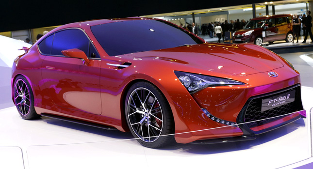  Color Me Bronze: Toyota's FT-86 II Concept Hits the Frankfurt Stage with a New Color