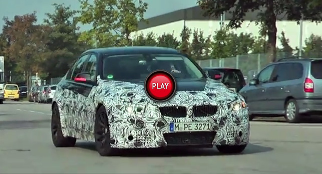  New BMW M3 Sedan Video Scooped: Are these the Sounds of a Turbocharged Six?