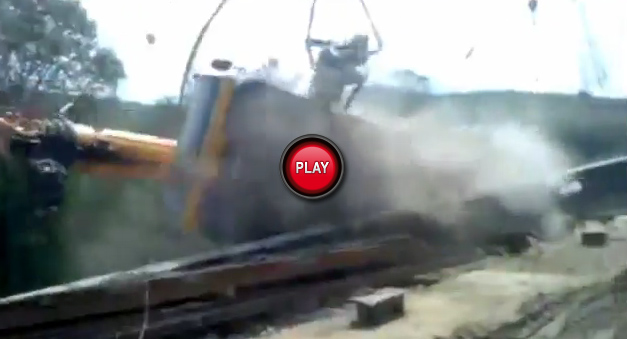  Video: Oops…Crane Tries to Lift Another Crane with Disastrous Results
