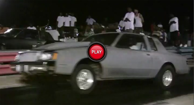  Take it Easy Big Fella…Buick Driver's Seat Breaks at Lift Off in Drag Race