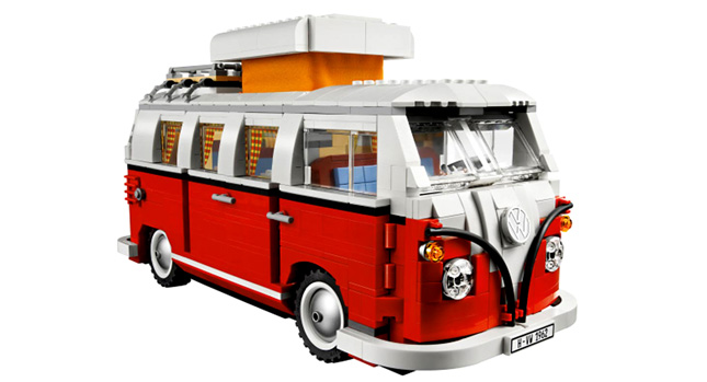  Make LEGO Models, Not War: Hippie-Inspired VW Camper Van