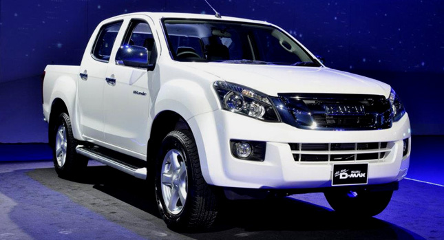  New 2012 Isuzu D-MAX Pickup Truck is the Chevy Colorado's Asian Twin