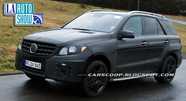  New Mercedes-Benz ML 63 AMG with Bi-Turbo V8 to Debut in L.A.