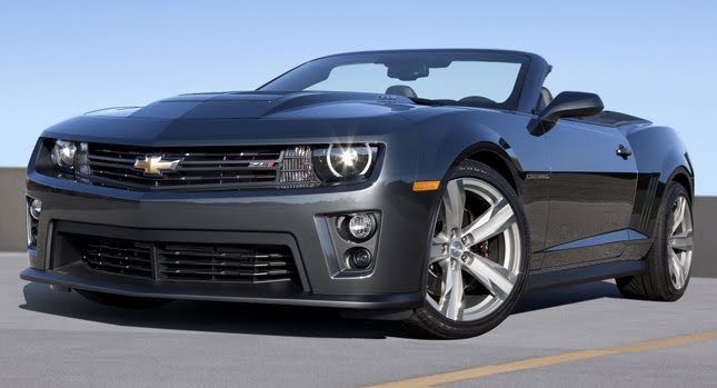  New Chevrolet Camaro ZL1 Convertible with 580HP Heads to the L.A. Auto Show