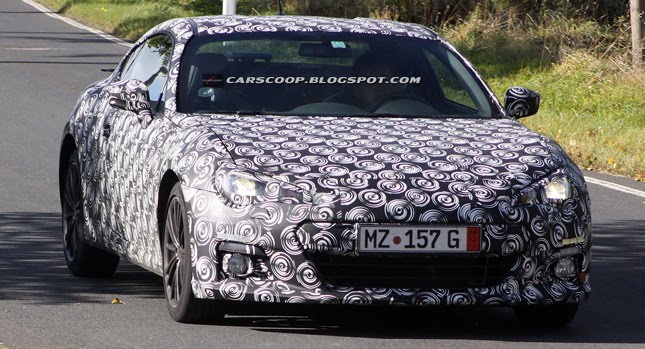  SPIED: Subaru BRZ Coupe Shows its Face
