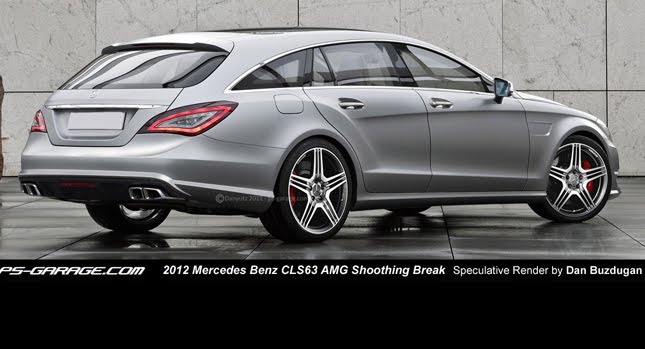  Rendered: Mercedes-Benz CLS 63 AMG Shooting Brake