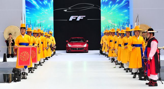  This is how Ferrari Introduced its New FF GT in South Korea
