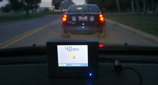  GM's Shows Portable Devices that Warn Drivers of Dangerous Situations