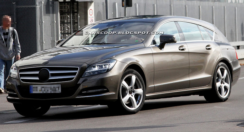  SPY SHOTS: New Mercedes-Benz CLS Shooting Brake Caught Thinly Disguised