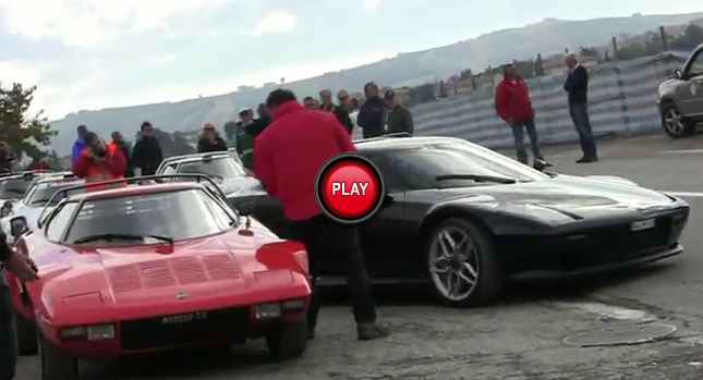  Old Lancia Stratos Meets New in San Marino Rally [Video]