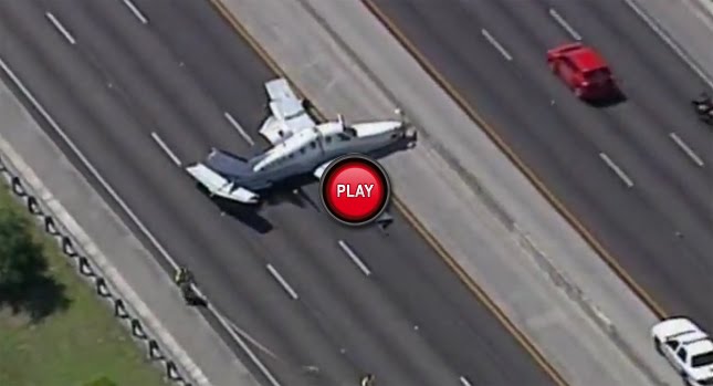  Small Airplane Crash-Lands on Florida Turnpike [with Video]
