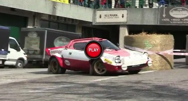 Lancia Stratos HFs in Action at the 2011 Rally Legend Event in San Marino