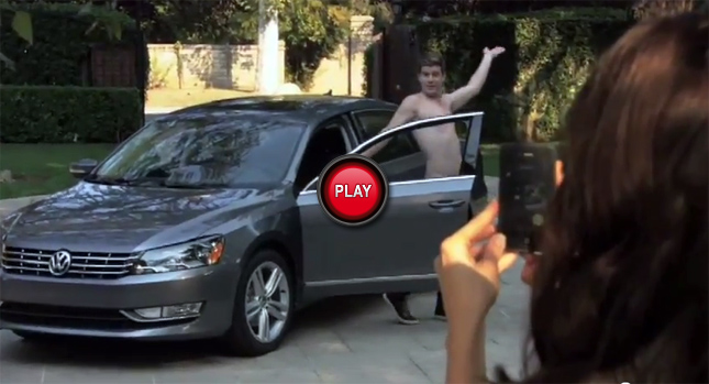  New Raunchy Volkswagen Passat Ad shows us the "Naked Truth"