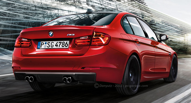  2014 BMW M3 Sedan F30 and 3-Series Coupe Speculatively Rendered