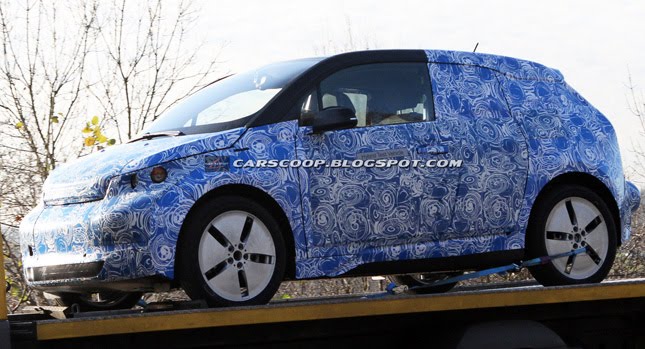 SCOOP: New BMW i3 REx with Range Extender Petrol Engine Spotted in Production Form