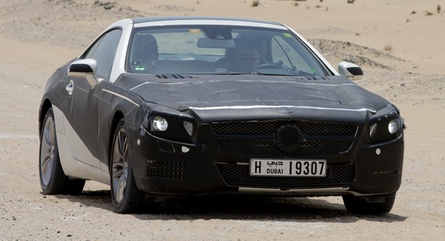  It’s Official: Mercedes-Benz Reveals Tech Info and Photos of Brand-New SL Roadster