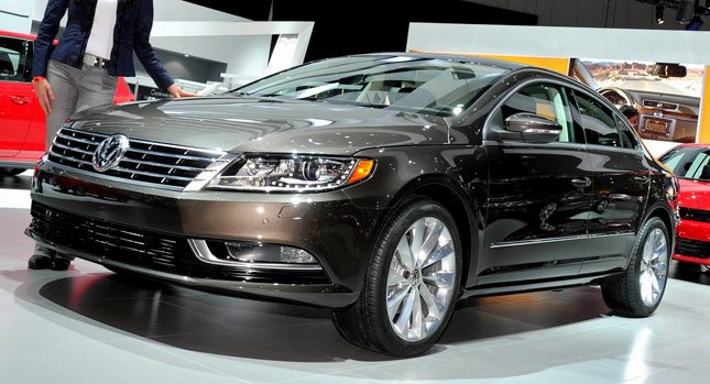  Facelifted 2013 Volkswagen CC Makes its World Premiere at the LA Motor Show