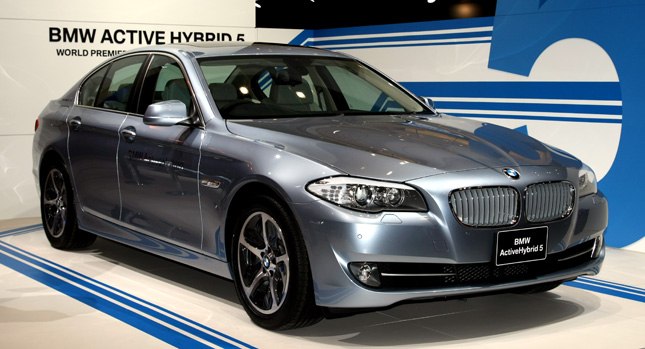  New BMW ActiveHybrid 5-Series Premieres at the Tokyo Motor Show