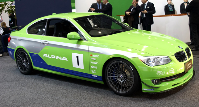  Tokyo Show: New BMW Alpina B3 GT3 is One Mean Green Machine