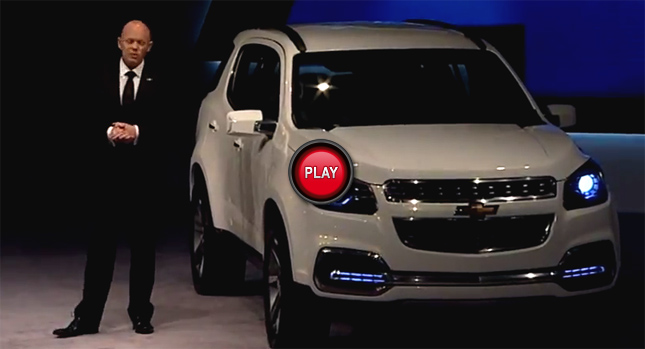  New Photos and Videos of Chevrolet Trailblazer Show Model